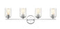 Millennium - 3684-CH - Four Light Vanity - Chrome