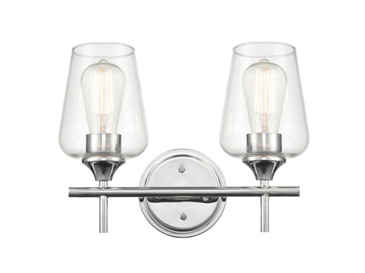 Millennium - 9702-CH - Two Light Vanity - Ashford - Chrome