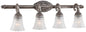 Minka-Lavery - 5764-2560-84 - Four Light Bath - Europa - Brushed Nickel