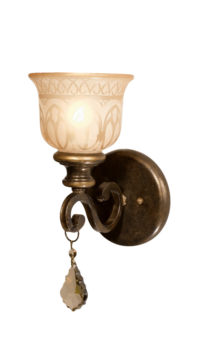 Crystorama - 7501-BU-GT-S - One Light Wall Sconce - Norwalk - Bronze Umber