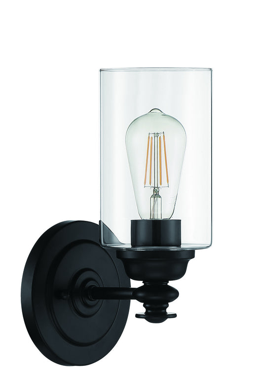 Craftmade - 49801-FB-C - One Light Wall Sconce - Dardyn - Flat Black