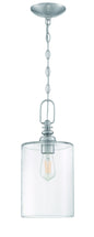 Craftmade - 49891-BNK-C - One Light Mini Pendant - Dardyn - Brushed Polished Nickel