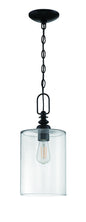 Craftmade - 49891-FB-C - One Light Mini Pendant - Dardyn - Flat Black