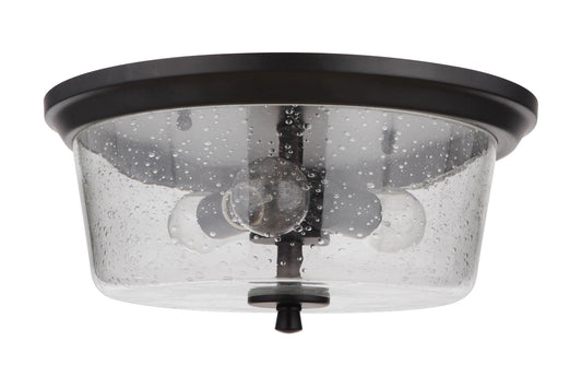 Craftmade - 50283-FB - Three Light Flushmount - Tyler - Flat Black