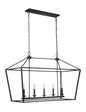 Craftmade - 52975-FB - Five Light Island Pendant - Flynt - Flat Black