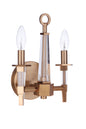 Craftmade - 53262-SB - Two Light Wall Sconce - Tarryn - Satin Brass