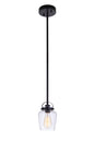 Craftmade - 53591-FB - One Light Mini Pendant - Trystan - Flat Black