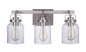 Craftmade - 53603-BNK - Three Light Vanity - Foxwood - Brushed Polished Nickel