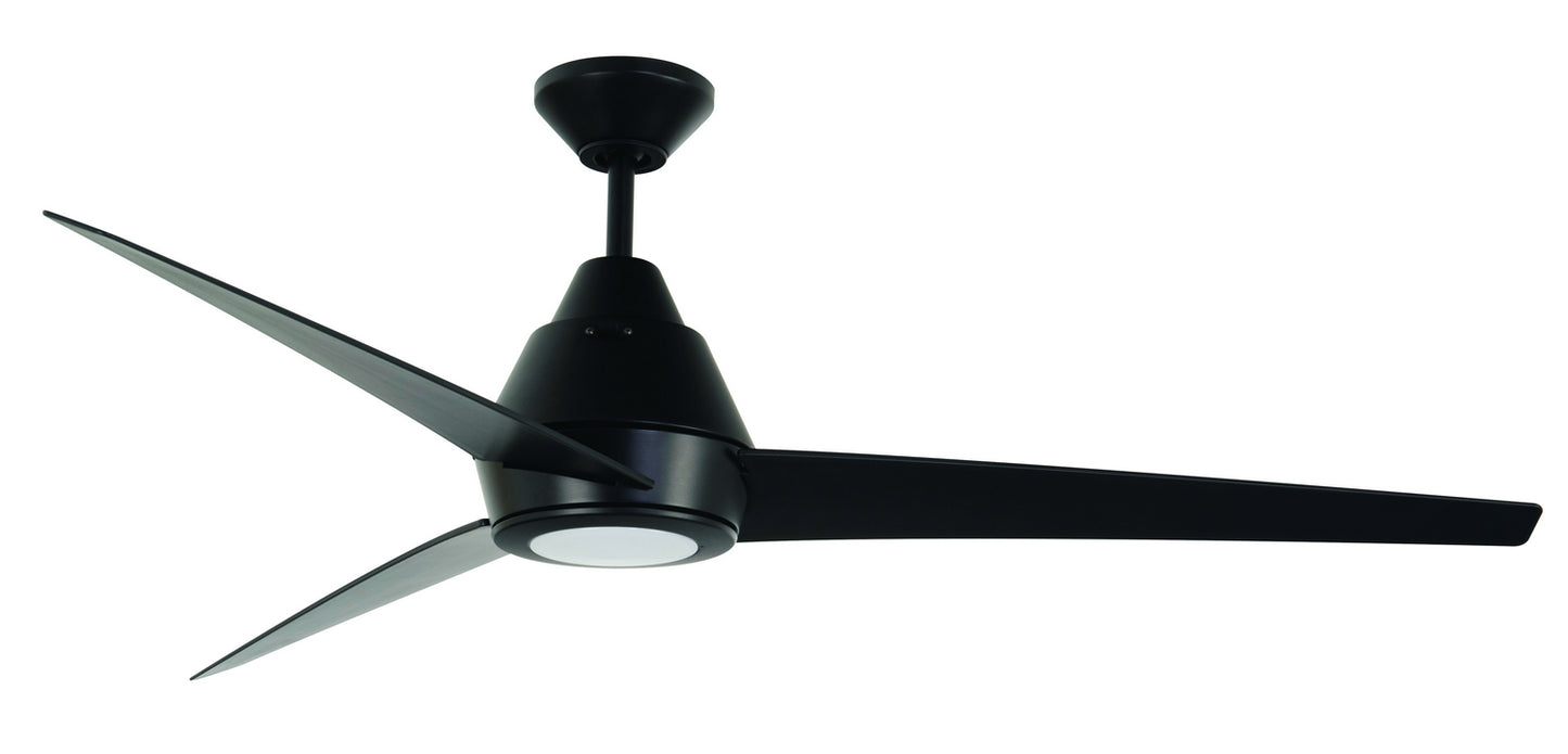 Craftmade - ACA56FB3 - 56"Ceiling Fan - Acadian Indoor/Outdoor - Flat Black