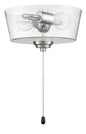 Craftmade - LK2802-BNK-LED - LED Fan Light Kit - Light Kit-Bowl,Energy Star - Brushed Polished Nickel