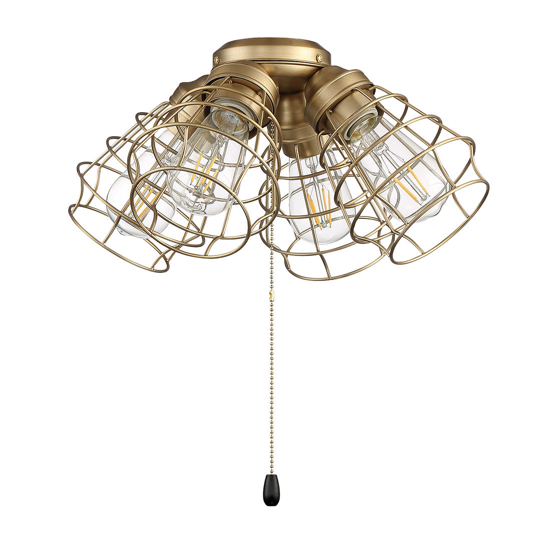 Craftmade - LK405101-SB-LED - LED Fan Light Kit - Light Kit-Armed - Satin Brass