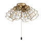 Craftmade - LK405101-SB-LED - LED Fan Light Kit - Light Kit-Armed - Satin Brass
