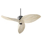 Quorum - 31523-69 - 52"Ceiling Fan - Hawkeye - Textured Black