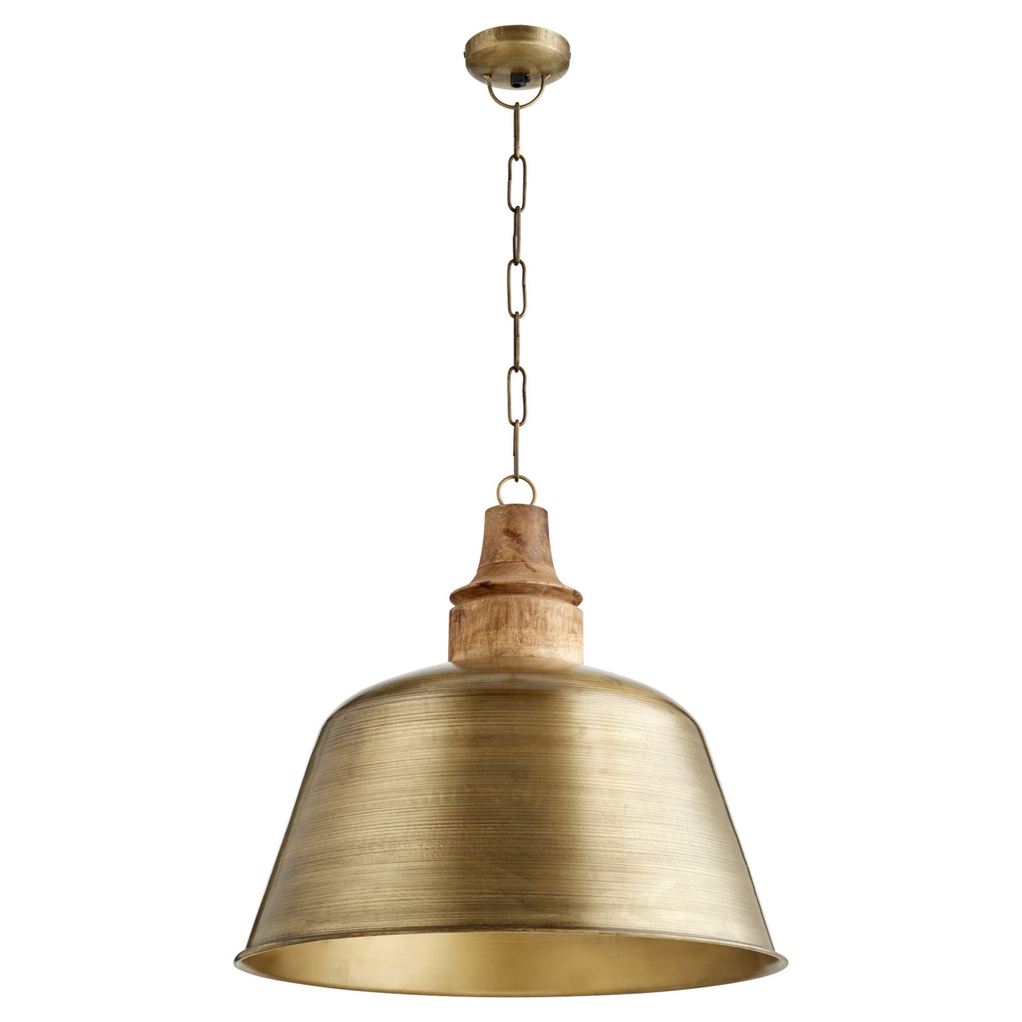 Quorum - 84-75 - One Light Pendant - Artisan Pendants - Artisan Brass