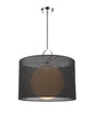 Z-Lite - 194-24BK-C - One Light Pendant - Arosia - Chrome