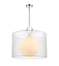 Z-Lite - 194-24W-C - One Light Pendant - Arosia - Chrome