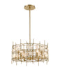 Z-Lite - 4007-24AGBR - Six Light Chandelier - Garroway - Aged Brass