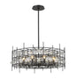 Z-Lite - 4007-32MB - Nine Light Chandelier - Garroway - Matte Black