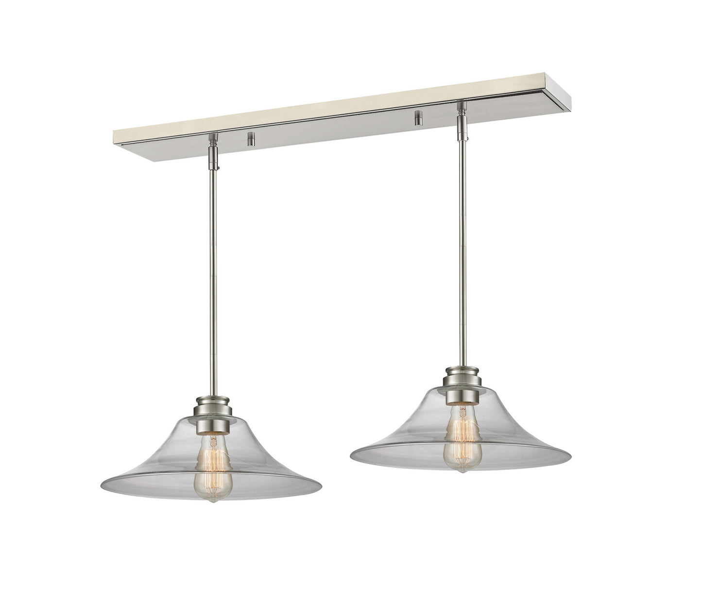 Z-Lite - 428MP14-2BN - One Light Linear Chandelier - Annora - Brushed Nickel