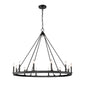 Z-Lite - 482R-12MB - 12 Light Chandelier - Barclay - Matte Black