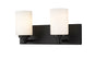 Z-Lite - 485-2V-MB - Two Light Vanity - Soledad - Matte Black