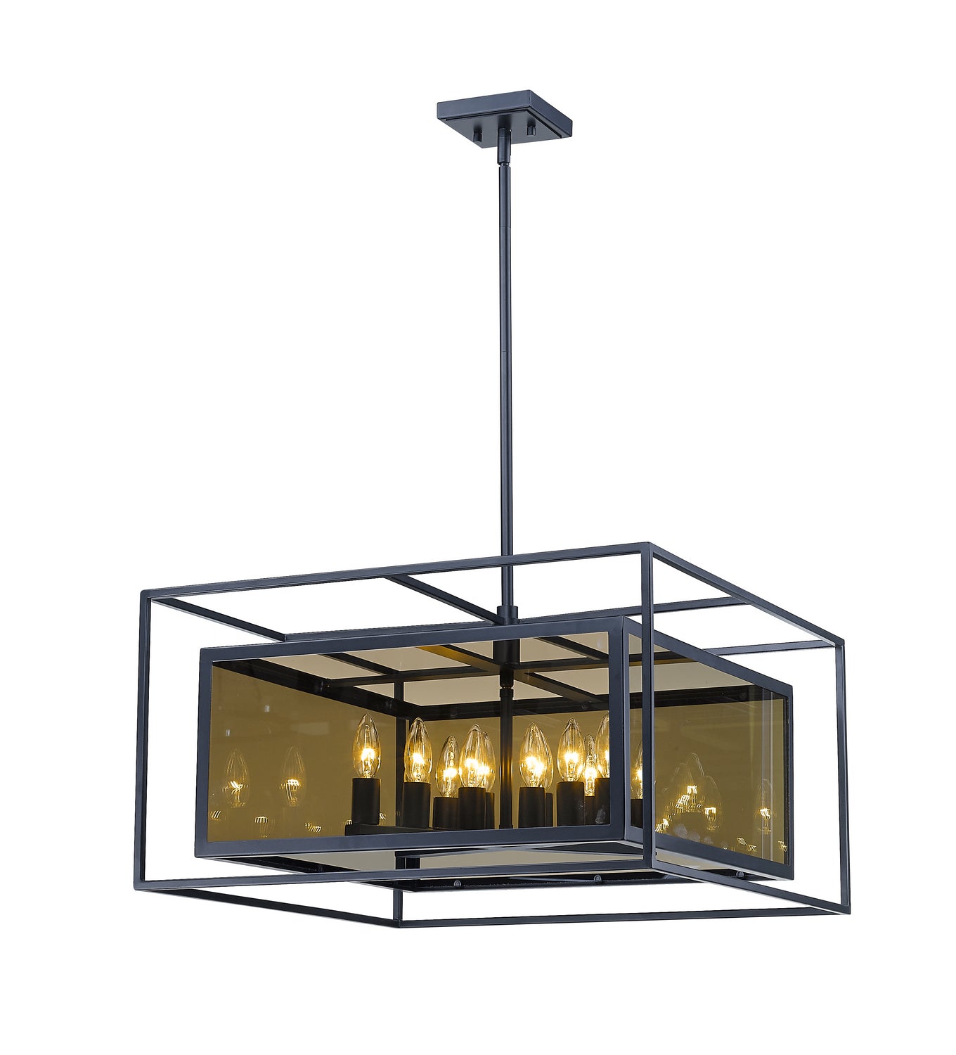 Z-Lite - 802P24-MC - 12 Light Chandelier - Infinity - Misty Charcoal