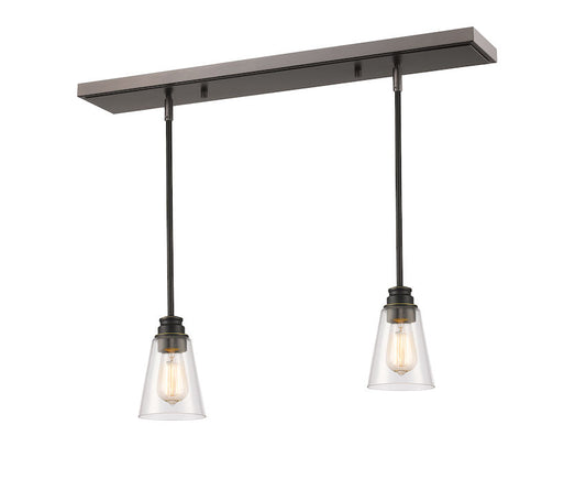 Z-Lite - 428MP-2OB - One Light Linear Chandelier - Annora - Olde Bronze