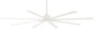 Minka Aire - F896-84-WHF - 84"Outdoor Ceiling Fan - Xtreme H2O - Flat White