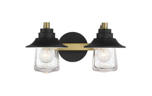 Minka-Lavery - 4892-685 - Two Light Bath - Westfield Manor - Sand Coal W/ Soft Brass