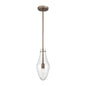 ELK Home - 12296/1 - One Light Mini Pendant - Culmination - Weathered Zinc