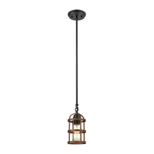 ELK Home - 15481/1 - One Light Mini Pendant - Millville - Matte Black