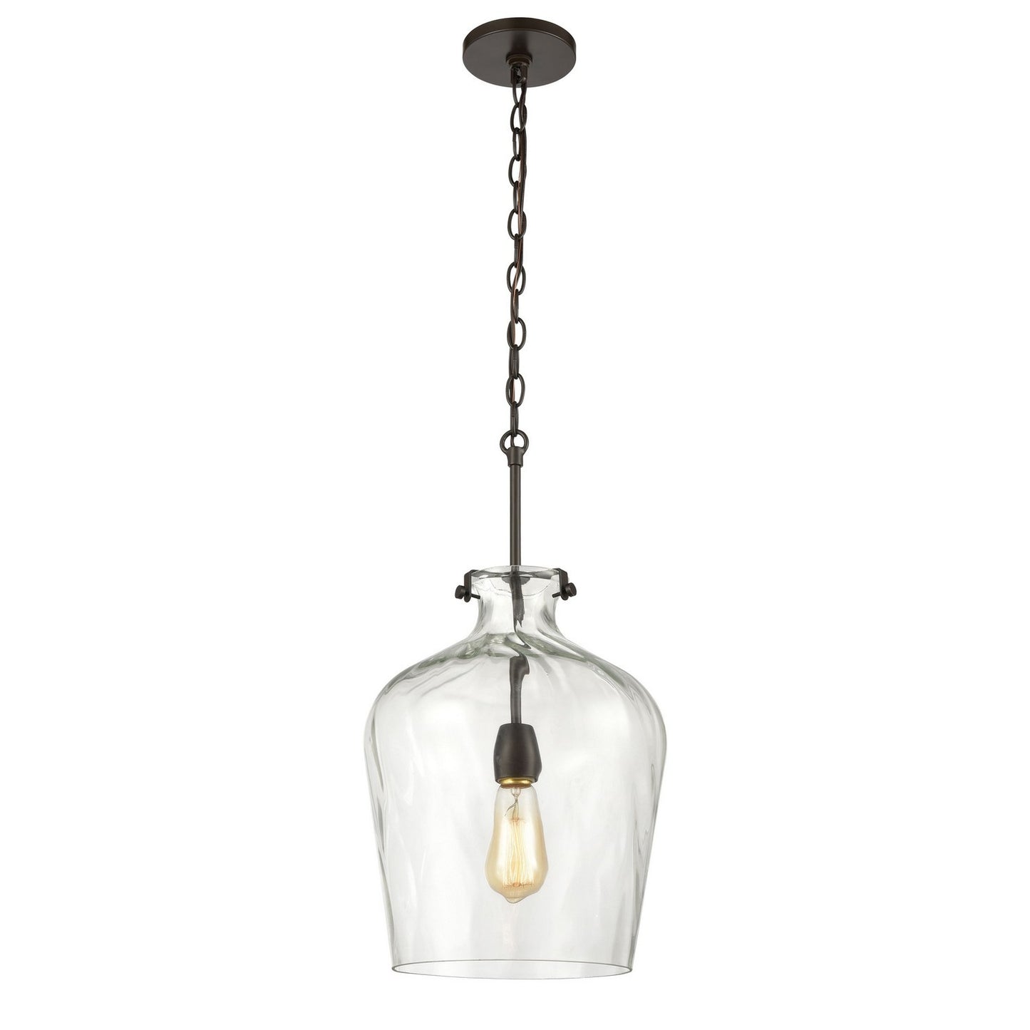 ELK Home - 30070/1 - One Light Pendant - Tuscan Villa - Oil Rubbed Bronze