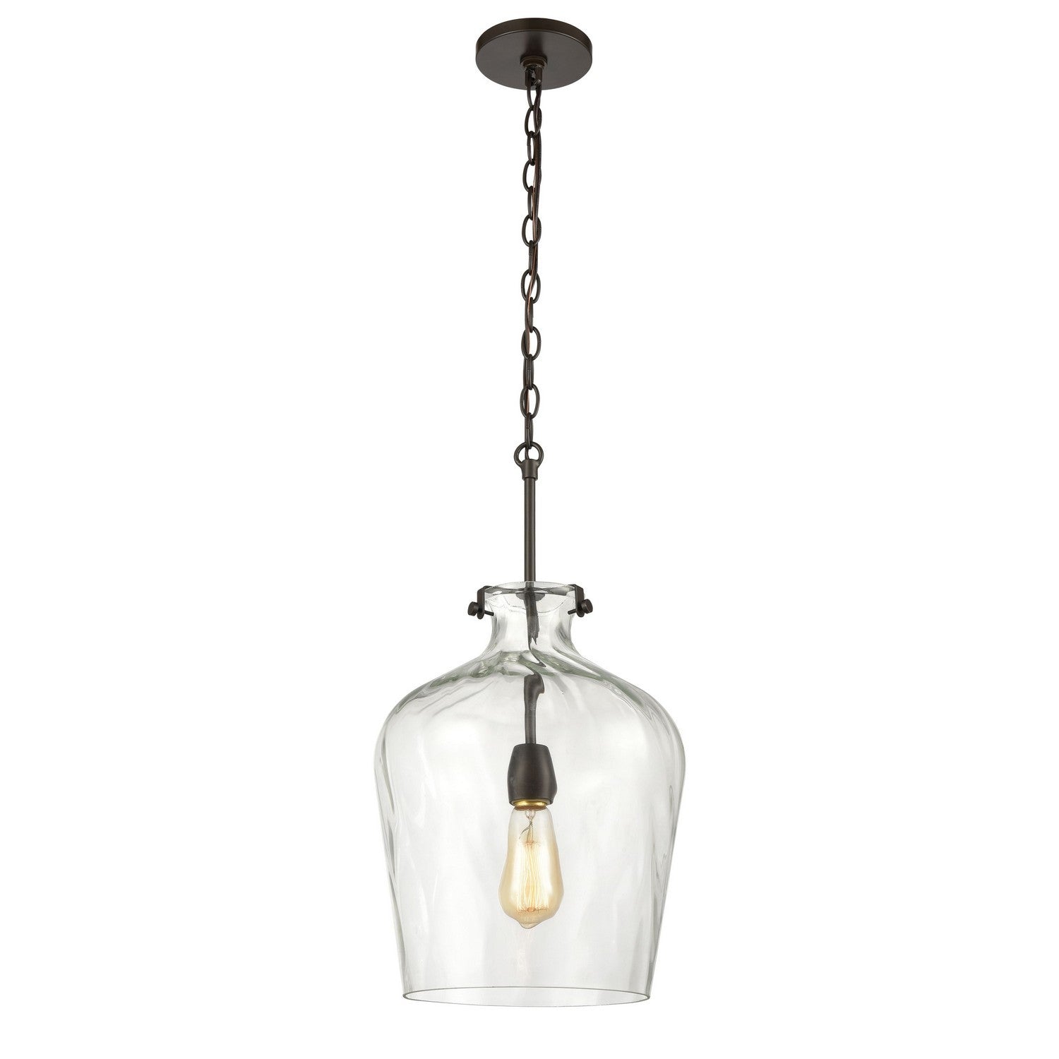 ELK Home - 30070/1 - One Light Pendant - Tuscan Villa - Oil Rubbed Bronze