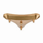 ELK Home - 3T-SB - Three Hole Pan for Pendants - Pendant Options - Satin Brass
