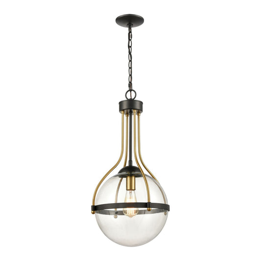 ELK Home - 46414/1 - One Light Pendant - Vispon - Matte Black