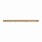 ELK Home - 4LP-SB - Four Hole Linear Pan for Pendants - Pendant Options - Satin Brass