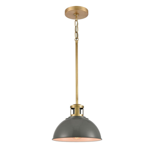 ELK Home - 89007/1 - One Light Mini Pendant - Lyndon - Gray