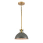 ELK Home - 89007/1 - One Light Mini Pendant - Lyndon - Gray