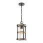 ELK Home - 89147/1 - One Light Outdoor Pendant - Annenberg - Anvil Iron