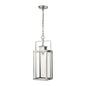ELK Home - 89174/1 - One Light Outdoor Pendant - Crested Butte - Antique Brushed Aluminum