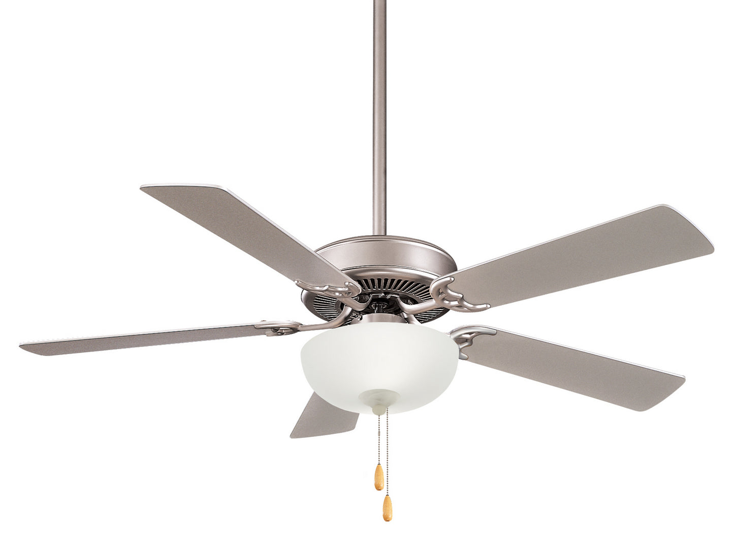 Minka Aire - F448L-BS - 52"Ceiling Fan - Contractor Ii Uni-Pack - Brushed Steel