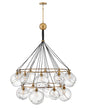 Hinkley - 30308HBR - LED Chandelier - Skye - Heritage Brass