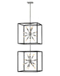 Hinkley - 46316BLK-PN - LED Chandelier - Aros - Black