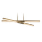 Modern Forms - PD-81004-AB - LED Linear Pendant - Minx - Aged Brass