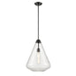 DVI Lighting - DVP25805GR-CL - One Light Pendant - St. Julian - Graphite With Clear Glass