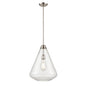 DVI Lighting - DVP25805SN-CL - One Light Pendant - St. Julian - Satin Nickel With Clear Glass
