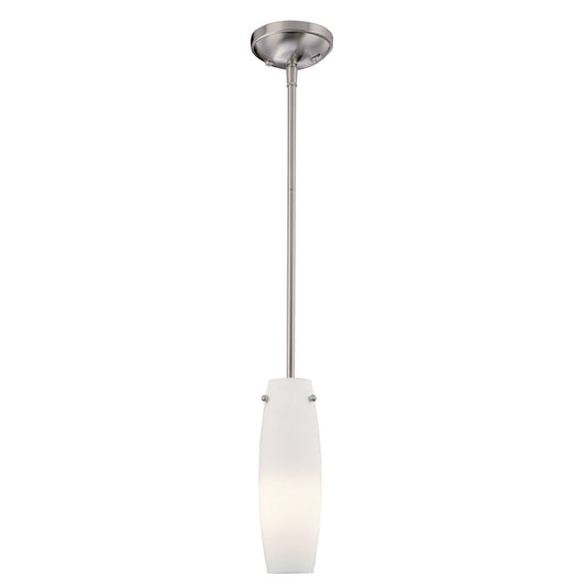 Minka-Lavery - 63-84 - One Light Mini Pendant - Brushed Nickel