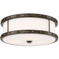 Minka-Lavery - 827-103-L - LED Flush Mount - Harvard Court Bronze W/Liberty