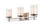 Millennium - 5503-BN - Three Light Wall Sconce - Huderson - Brushed Nickel