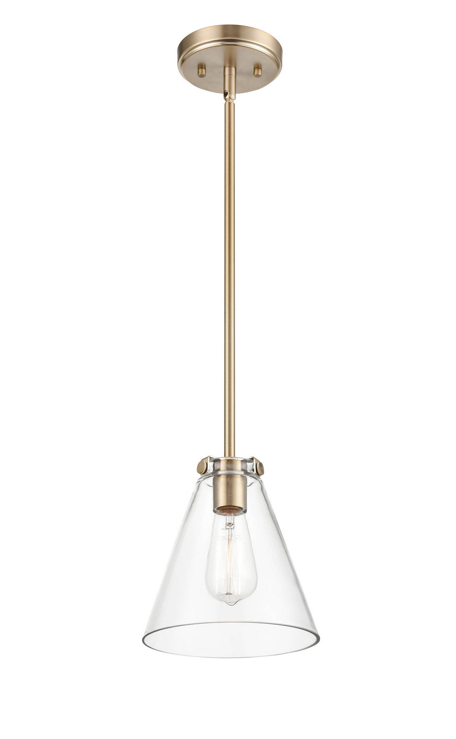 Millennium - 8131-MG - One Light Pendant - Aliza - Modern Gold